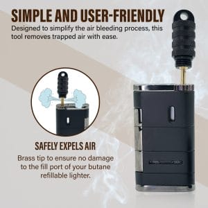 Butane Lighter Air Bleed Tool Version 2.0