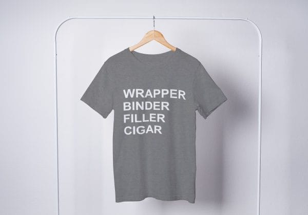 Wrapper Binder Filler Cigar T-Shirt - Image 2