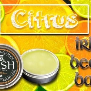 Citrus Irish beard balm