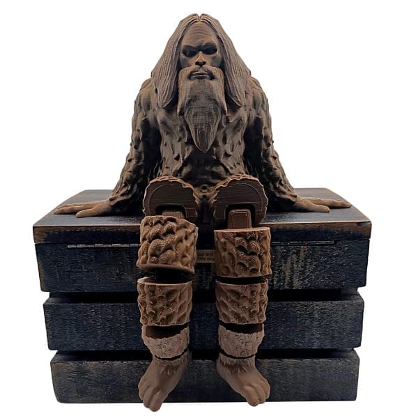 3D Printed Flexible Sasquatch